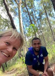Hiking route in Nerang National Park