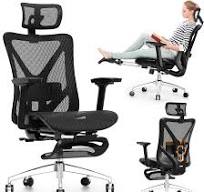 Amazon.com: GABRYLLY Ergonomic Office Chair with Footrest ...