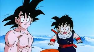 Gohan With The Power Pole Goku And Gohan Dragon Ball Anime