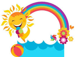 Download free rainbow png images. Rainbow Sun Border Ppt Background Picture Powerpoint Templates Free Download