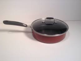Emeril Essentials 3 Qt Fry Pan Nonstick Cookware Red New No Retail Box Nonstick Cookware Emeril Cookware