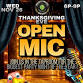 Thanksgiving Eve - Open Mic Night                 ... event in Forest Hill, MD