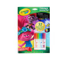 Watch me color a picture of poppy! Trolls World Tour Color Kids Activity Set Crayola Com Crayola