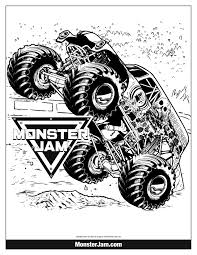 Here is the printable monster truck . Education Activities
