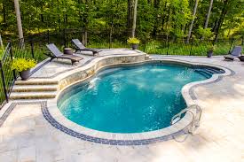 An incredible inground composite fiberglass swimming pool that showcases what the good life is all about. Raised Wall Inground Pools In Brewster Ny Danbury Ct Ridgefield Ct Brookfield Ct Nejame Sons