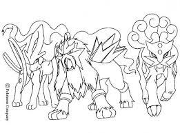 Discover best pokemon legendary raikou coloring pages images and ideas free download for kids and adults to print and color. Raikou And Electric Friends Coloring Pages Hellokids Com Moon Coloring Pages Pokemon Coloring Pokemon Coloring Pages