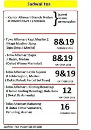 Komisi penjualan, jenjang karir, bpjs kesehatan & ketenagakerjaan, thr, tunjangan makan, transport Loker Di Alfamart Medan