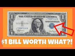 The most common silver certificates were issued between 1935 and 1957. 1 Dollar Bill Worth 1000 Check If You Have One Youtube