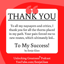 Experts discuss how the cloud, data lakes, analytics, and machine learning are d. Unlocking Greatness With Zenja Glass On Twitter Thank You Quotes Motivation