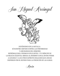San Miguel Arcángel Oración Católica Imprimible, espanhol São Miguel O  Arcanjo Oração Digital Download, Oração Católica Espanhola