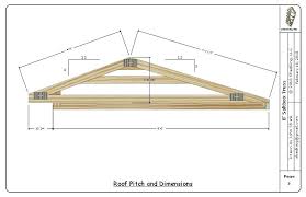 Wood Truss Dimensions Theshoplifter Co