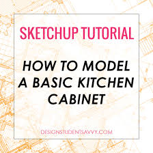 Thanks to the unit's modular design, the base, drawer cabinet and two bit racks can slide into place without having to take the router table's base apart. How To Draw A Basic Kitchen Cabinet In Sketchup Design Student Savvy