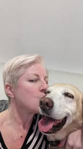 Celebrating one year with my adopted dog Baby