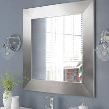 Shop now for our low price guarantee and expert service. Wade Logan Wide Contemporary Bathroom Mirror Reviews Wayfair