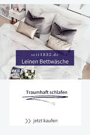 Nachhaltige Leinen Bettwasche Zum Traumen In 2020 Leinenbettwasche Hochwertige Bettwasche Bett