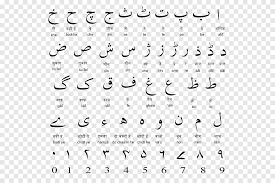 Urdu, being a language heavily . Arabic Alphabet Urdu Alphabet English Translation Hindi English Alphabet Angle White Png Pngegg