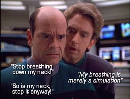 The Doctor And The Mark Ii Message In A Bottle Star Trek Funny Star Trek Jokes Star Trek Voyager