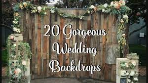 Memories may fade but photographs last forever. 20 Wedding Backdrop Ideas Youtube