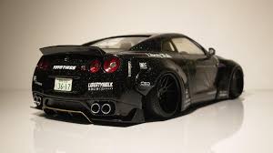 Compliments to everyone building and putting these together. Nissan Gtr R35 Liberty Walk Aoshima 1 24 Modelmakers