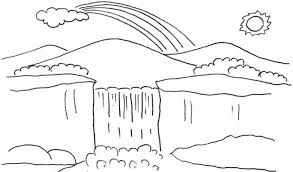 Gambar pemandangan mudah digambar gambar pemandangan. 30 Download Sketsa Gambar Pemandangan Untuk Belajar Mewarnai Paud Tk Sd Kanalmu