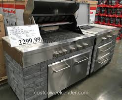 kitchenaid seven burner outdoor island
