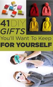 41 Diy Gifts You Ll Want To Keep For Yourself Diy Gifts Craft Gifts Holiday Diy