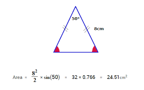Area Of Isosceles Triangle Formula Area Of Isosceles Triangle Triangle Formula Isosceles Triangle Quadratics