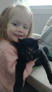 Diana with the world's tiniest blep.