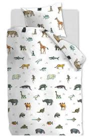 Kinder Bettwasche Mit Zoo Tieren Fur Susse Traume Satamo Bettwasche Kinder Bettwasche 100x135 Jungen Bettwasche