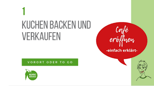 Der verkauf von obst und gemüse in bedienung kann aber eine zusätzliche hygienische maßnahme sein, die die übertragung der viren durch fehlerhaftes verhalten von kunden. Cafe Eroffnen Tipps Kuchen To Go Verkaufen Mit Der Konditor Ausnahmeregelung Youtube