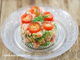 Tartare De Saumon Et D Avocat Avec Levure La Table Des Intolerants Tartare De Saumon Bonne Alimentation Avocat Saumon