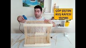 Cop Sisten Kus Kafesi Yapimi Youtube 2020 Kus Kafesi Kafes Kus Oyuncaklari