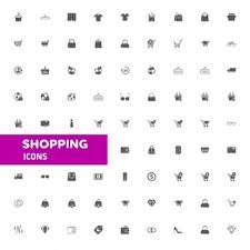 Free for commercial use no attribution required high quality images. Shopping Icons Free Vector