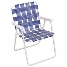 Folding Chair Blue Webbing White Steel Frame Folding Chair Outdoor Folding Chairs Lawn Chairs