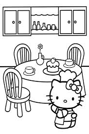 Hello kitty is in the 3rd grade and likes to learn about the world. Hello Kitty Coloring Pages Overview With A Lot Of Kitties