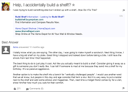 I accidentally built a shelf! Um So This Is Hilarious Google Help I Accidentally Built A Shelf You Will Not Regret This Built In Shelves A Shelf Shelves