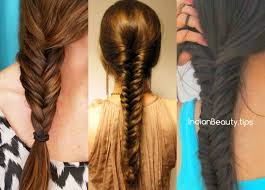What do they look like? Easy Fishtail Braid Hairstyle Tutorial Indian Beauty Tips
