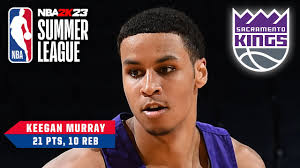 Keegan Murray DOUBLE-DOUBLE with 21 PTS, 10 REB in Summer League 🍿