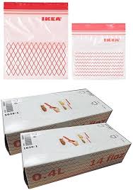 Ikea Istad Plastic Freezer Bag Red 120pack Ikea Istad Ikea Freezer Bags
