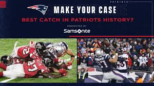 You've said you've always had a chip on your. Samsonite Make Your Case Best Catch In Patriots History