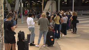 Just outside airport grounds, and even closer to the beach, is aviators lodge motel. Sa Sydney Border Restrictions Cause Chaos For Travellers At Adelaide Airport 7news