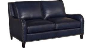 Havertys Blue Leather Sofas Blue Leather Sofa Sofa Furniture