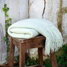 Selection de plaid faite pour vous ! Jete De Canape 150 Cm Sacha Vert D Eau Deco Textile Eminza