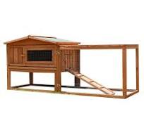 Cage à Lapin en Bois pour l'extérieur, Grande Maison pour Canards, Cage à  Lapin pour Petits Animaux avec Plateau Amovible, Toit en Asphalte, Portes  ...