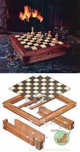 One of the better feelings in woodworking is is the satisfaction when something you made looks like it took weeks of. Woodworking 5 Wood Projects Plans Beginner Woodworking Projects Chess Board