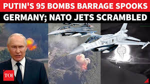 Two German fighter jets were scrambled to the Romanian-Ukrainian border on  Tuesday night in response to a Russian drone attack in the frontier region,  Romania's Defense Ministry said in a statement. Ukraine's