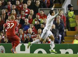 Complete overview of real madrid vs liverpool (champions league final stage) including video replays, lineups, stats and fan opinion. Ronaldo Scores 70th As Real Beats Liverpool 3 0 2 Chinadaily Com Cn