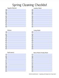  I Dream Of Clean Spring Cleaning Checklist Spring Cleaning Cleaning Checklist