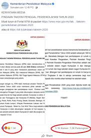 Pdf muat turun takwim pindaan penggal persekolahan tahun 2020 (155 kb). Guru Adalah Frontliner Kecewa Kerajaan Kurangkan Cuti Ribuan Mengeluh Di Fb Dr Maszlee Hampir 10 000 Serbu Fb Kpm Luahkan Kekecewaan Mereka Kerana Merasa Tertipu Sembang Kari April Lepas 15