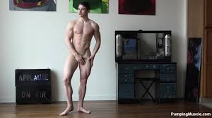 Dawson Pumping Muscle - huge muscles exposed